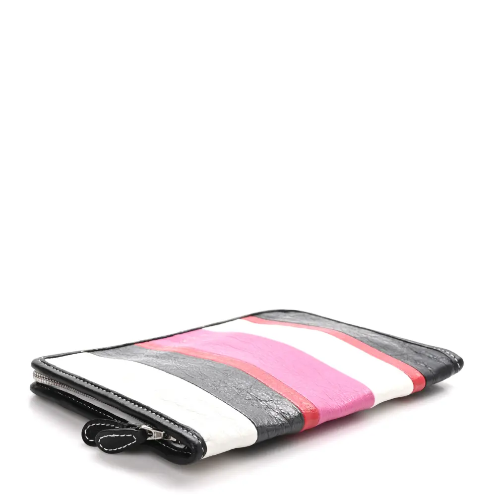 Lushentic Quality Medium Bazar Pouch - Multicolor Agneau Arena Leather - Image 5