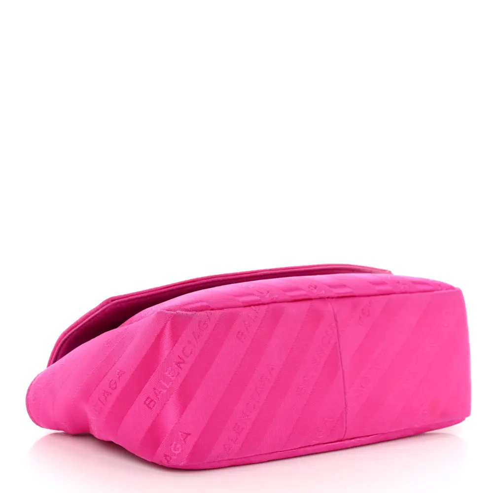 Lushentic Grade Bag S BB Round Shoulder Bag Rose Magenta Nylon - Image 4