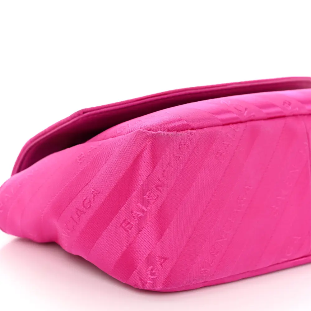 Lushentic Grade Bag S BB Round Shoulder Bag Rose Magenta Nylon - Image 6