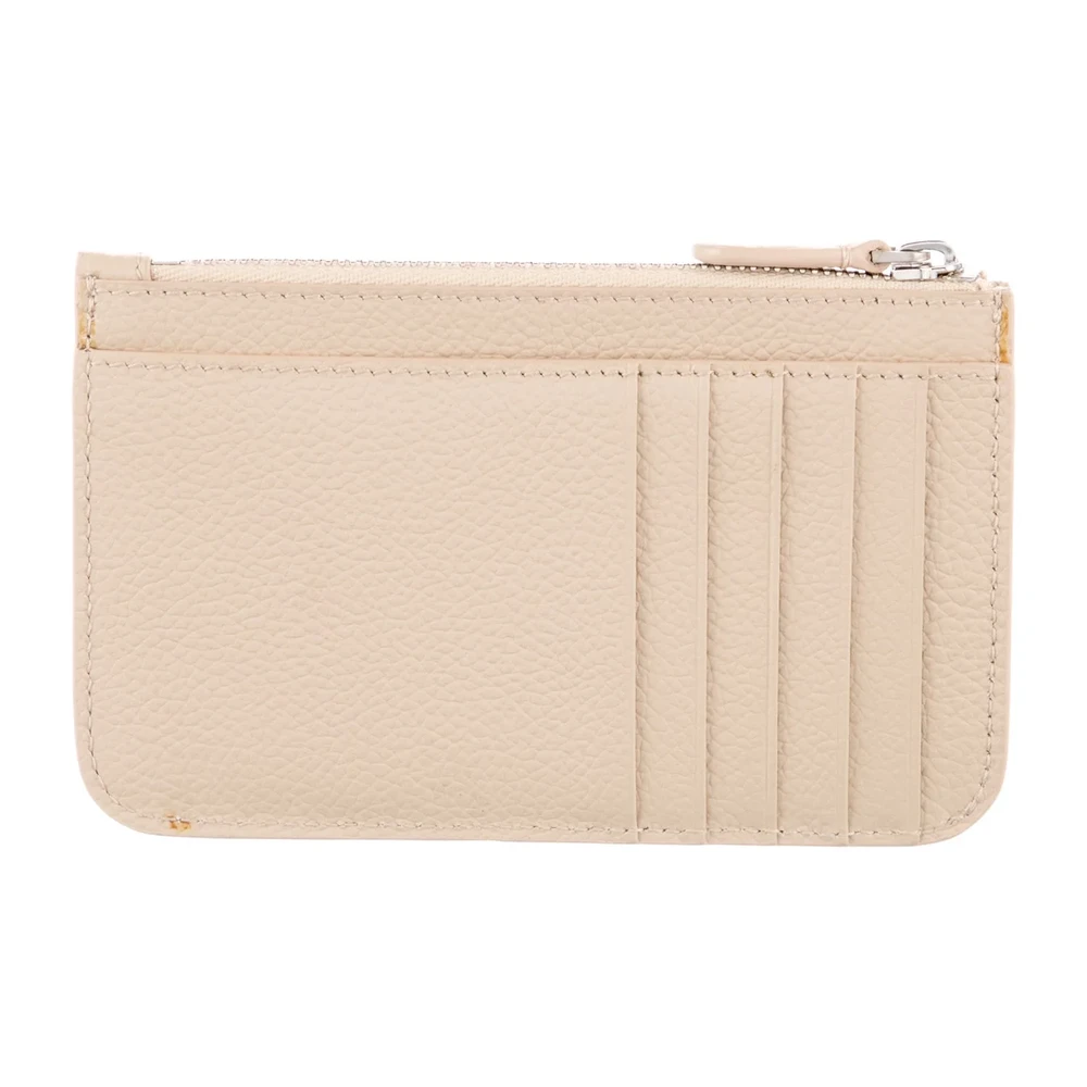 Lushentic Designer Small Wallet in Neutrals with Silver Hardware - Image 3