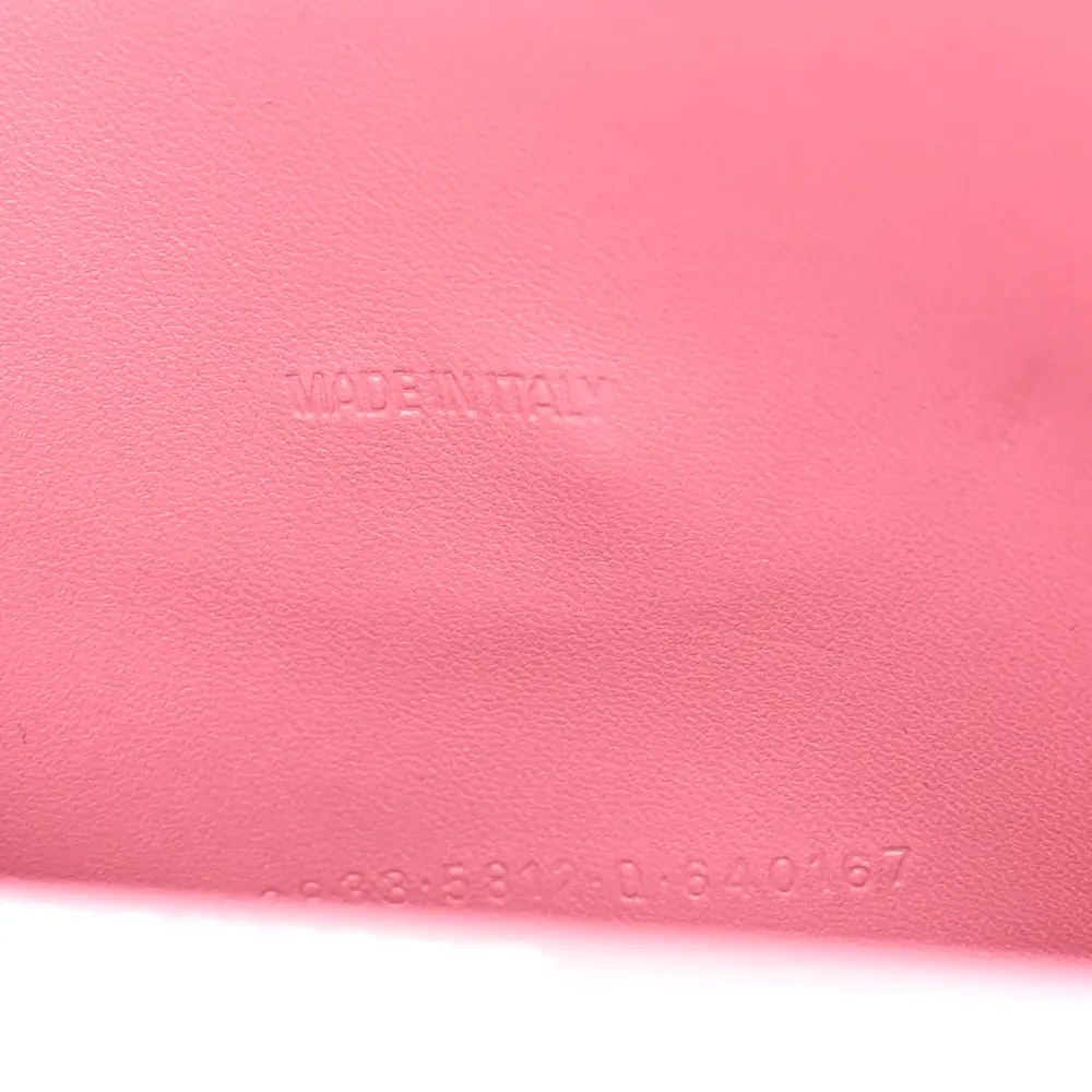 Lushentic Bags XS Hourglass Top Handle Bag Sweet Pink Glitter Fabric Silver Hardware - Image 7