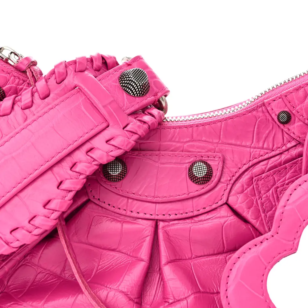 Lushentic Bags Review: XS Le Cagole Shoulder Bag in Lipstick Pink - Image 8