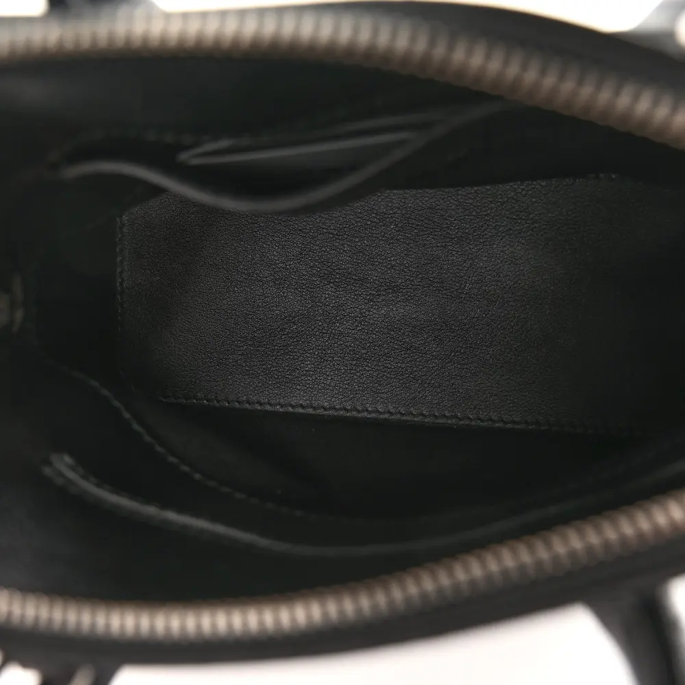 Lushentic Replica XXS Ville Top Handle Bag in Black & White - Image 7