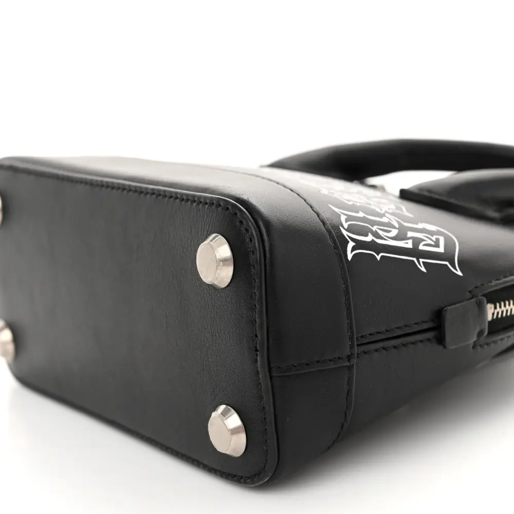 Lushentic Replica XXS Ville Top Handle Bag in Black & White - Image 5