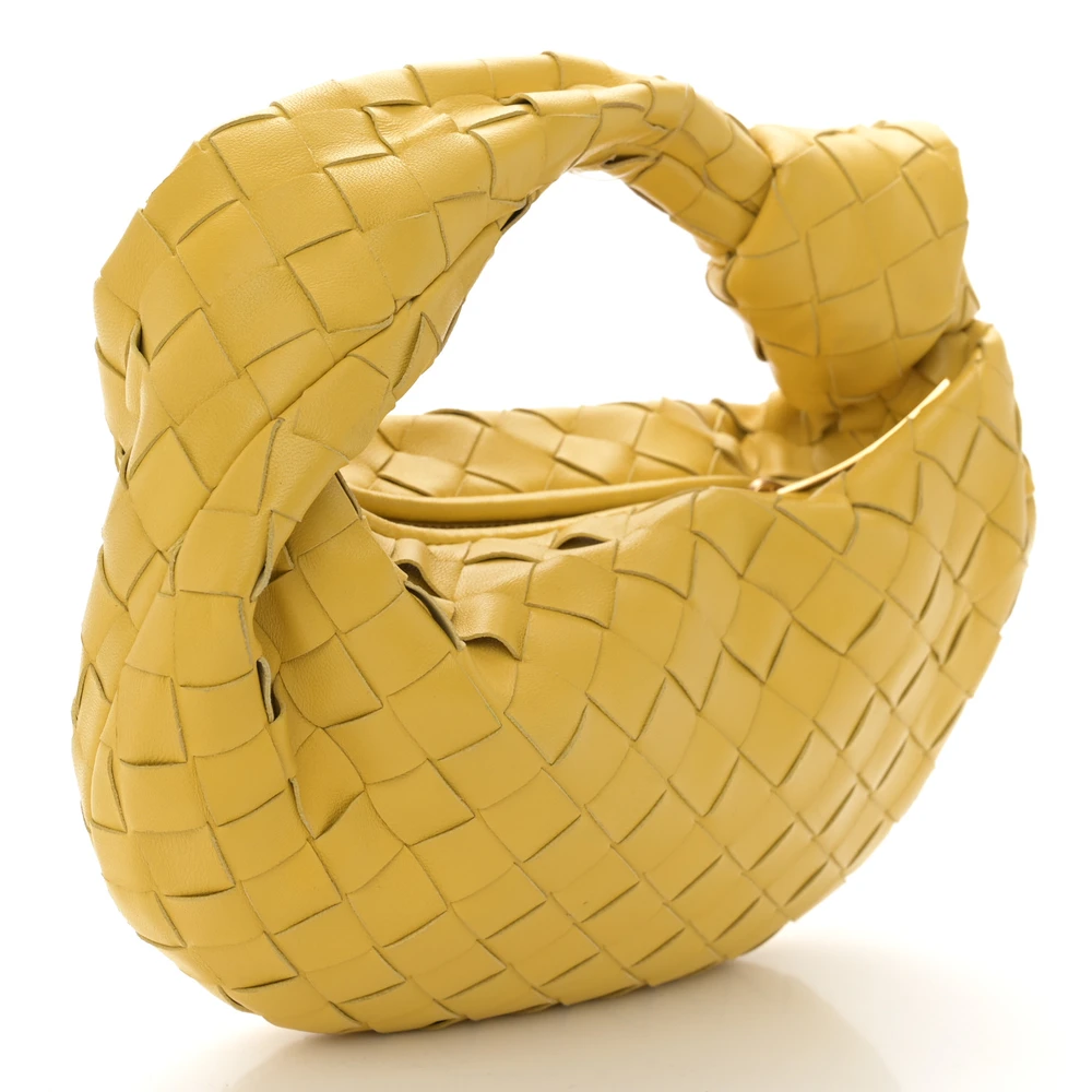 Lushentic Bags Intrecciato Jodie Mini Buttercup Nappa Leather - Image 3