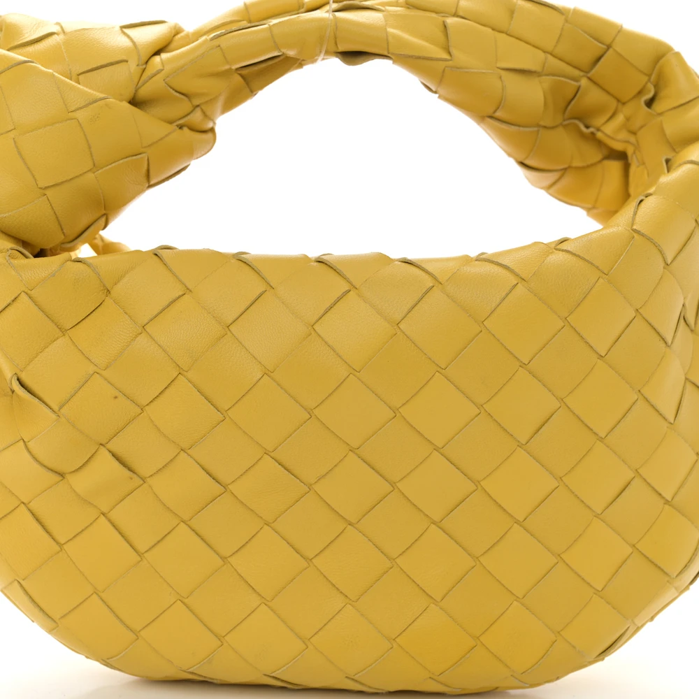 Lushentic Bags Intrecciato Jodie Mini Buttercup Nappa Leather - Image 8