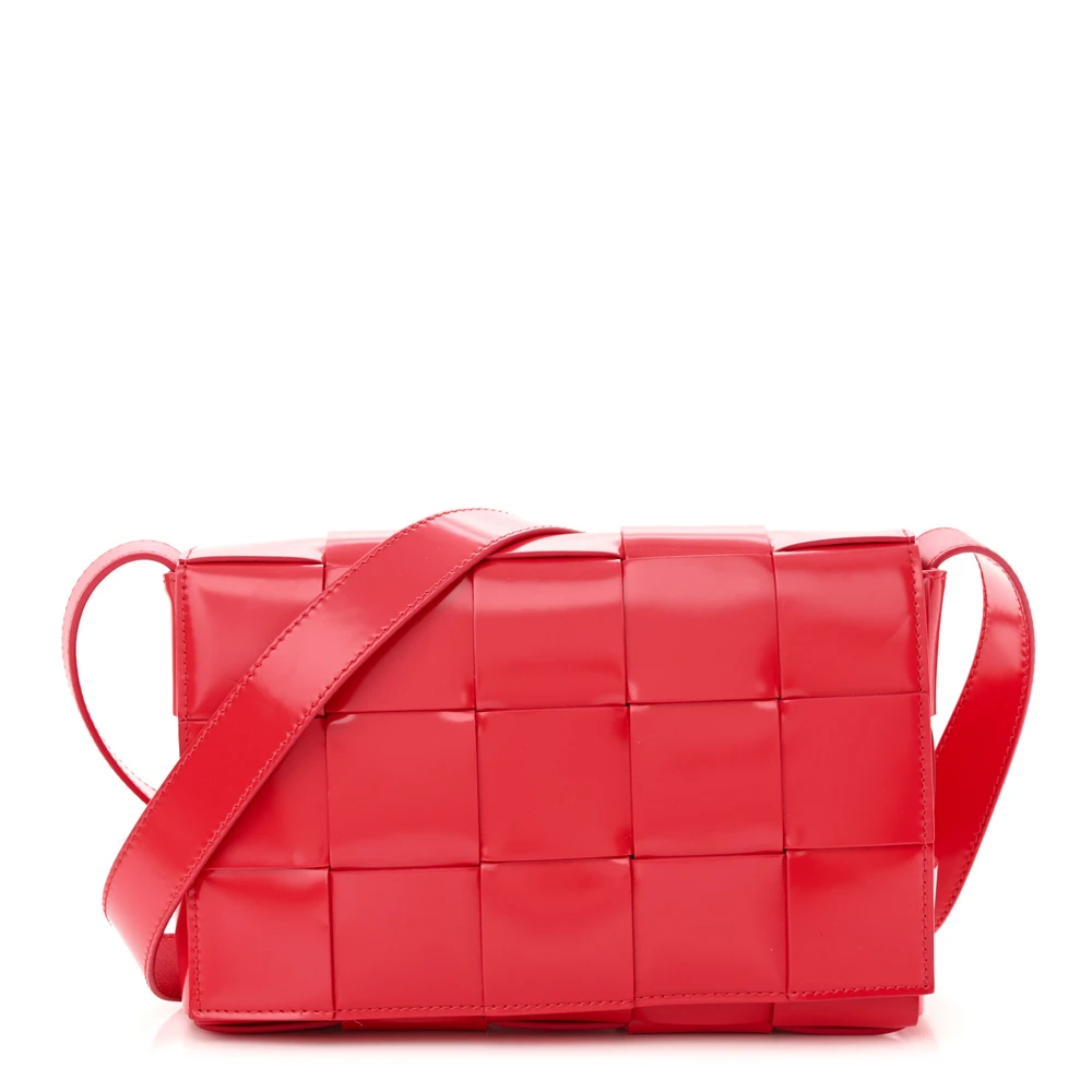 Lushentic Bags Maxi Intrecciato Cassette Bag Firework Brushed Leather