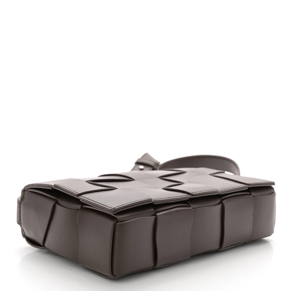 Lushentic Replica Maxi Intrecciato Cassette Crossbody Bag Oxblood - Image 6