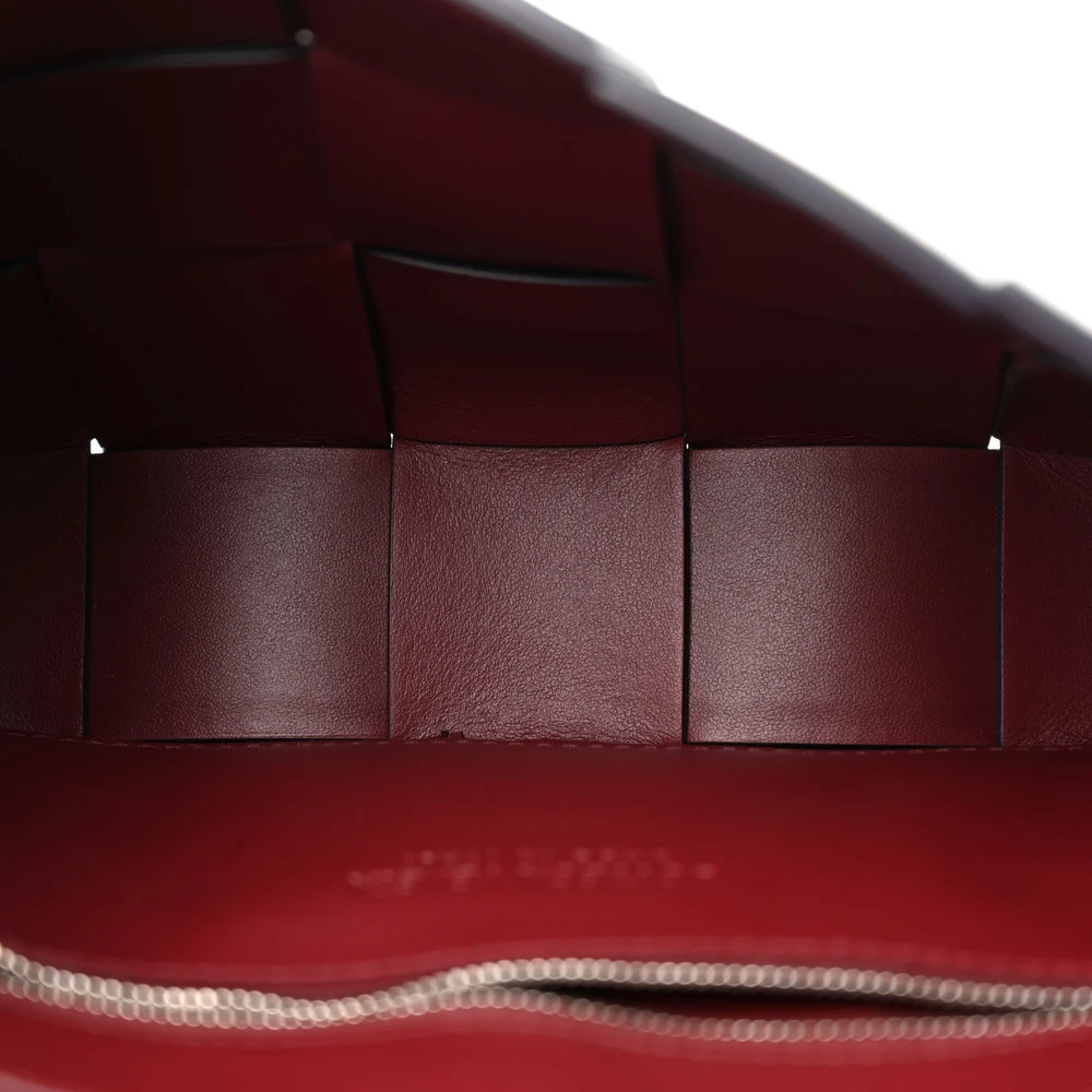 Lushentic Replicas Maxi Intreccio Small Cassette Crossbody Bag Navy Blue - Image 7