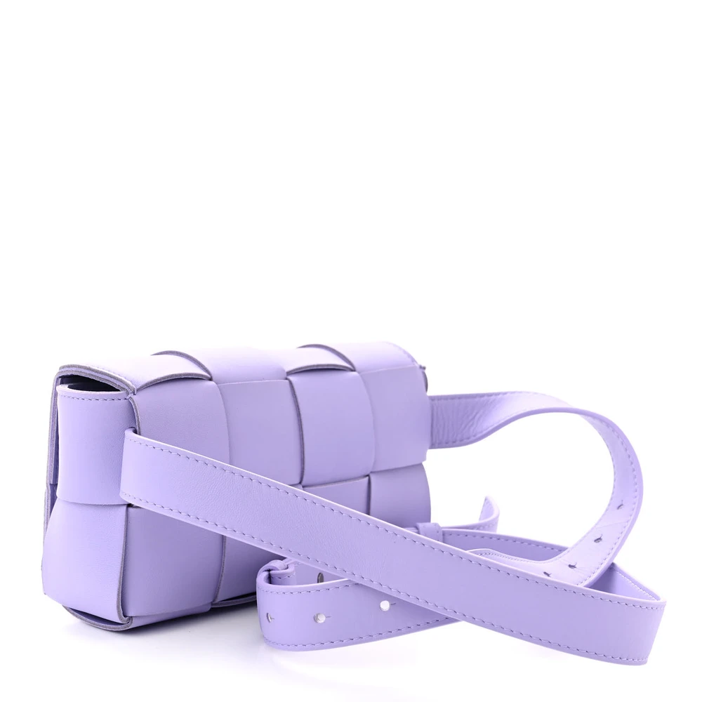 Lushentic Quality Maxi Intreccio The Belt Cassette Bag in Wisteria Nappa - Image 3