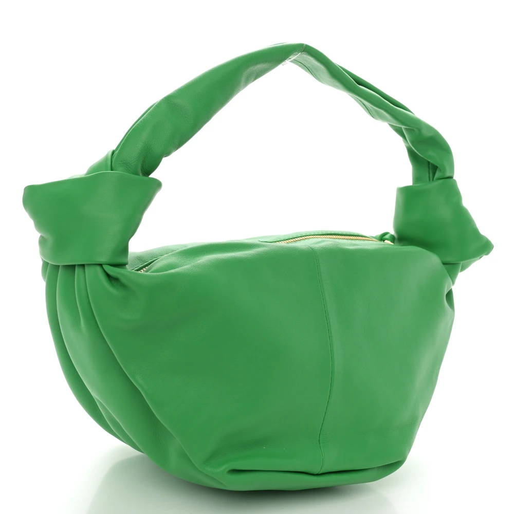 Lushentic Mini Double Knot Racing Green Nappa Leather - Image 3