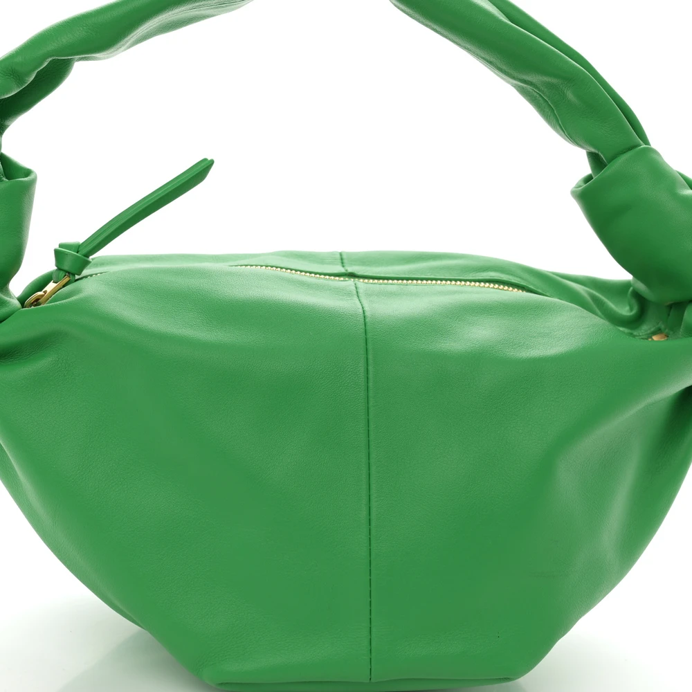 Lushentic Mini Double Knot Racing Green Nappa Leather - Image 8