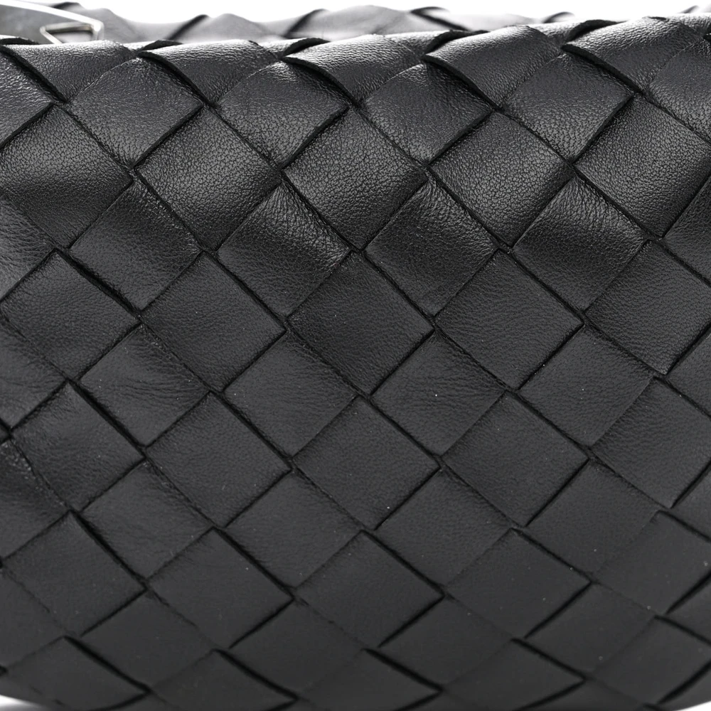 Lushentic Grade Replica Mini Intrecciato Jodie Black Nappa Leather - Image 8