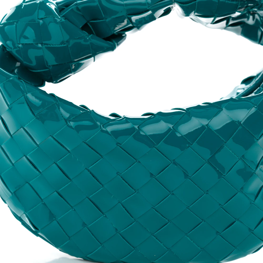 Lushentic Grade Replica Bags Mini Intrecciato Jodie Blaster Patent Nappa Leather - Image 8