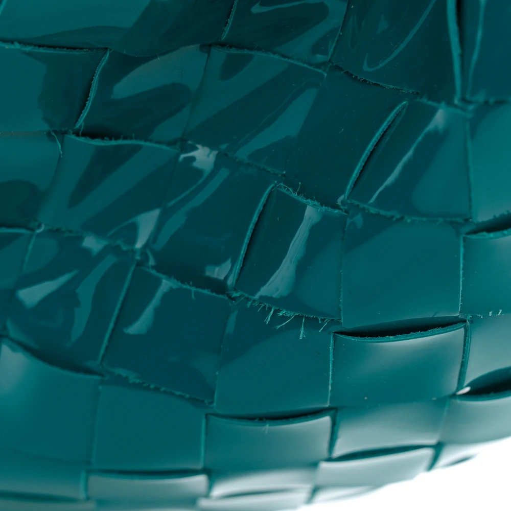 Lushentic Grade Replica Bags Mini Intrecciato Jodie Blaster Patent Nappa Leather - Image 9