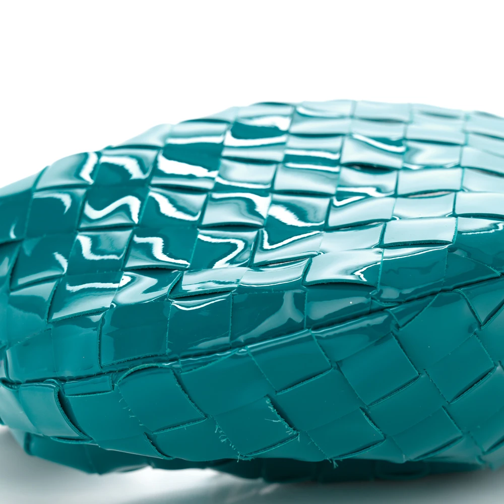 Lushentic Grade Replica Bags Mini Intrecciato Jodie Blaster Patent Nappa Leather - Image 4