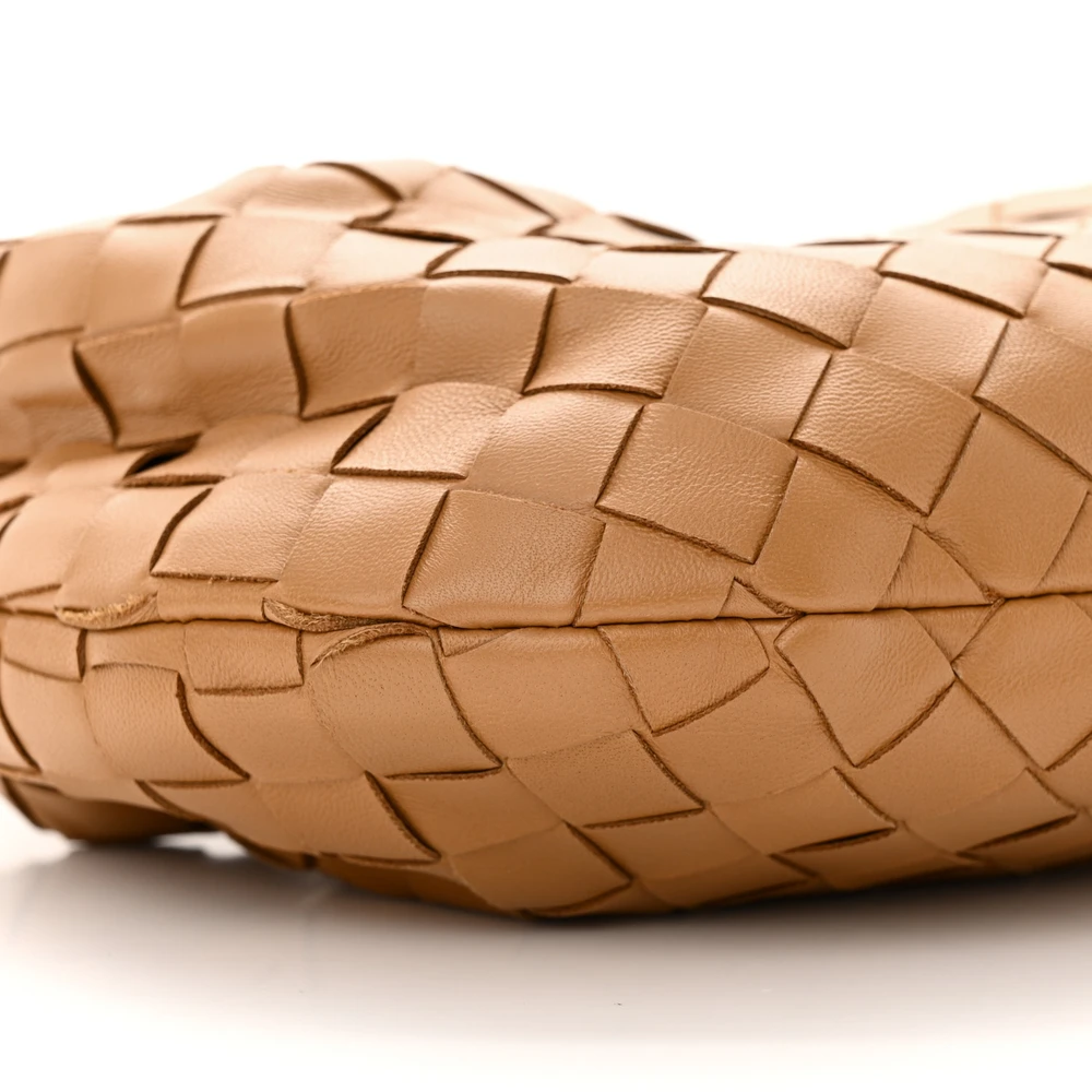Lushentic Reviews Mini Intrecciato Jodie Caramel Nappa Leather - Image 4