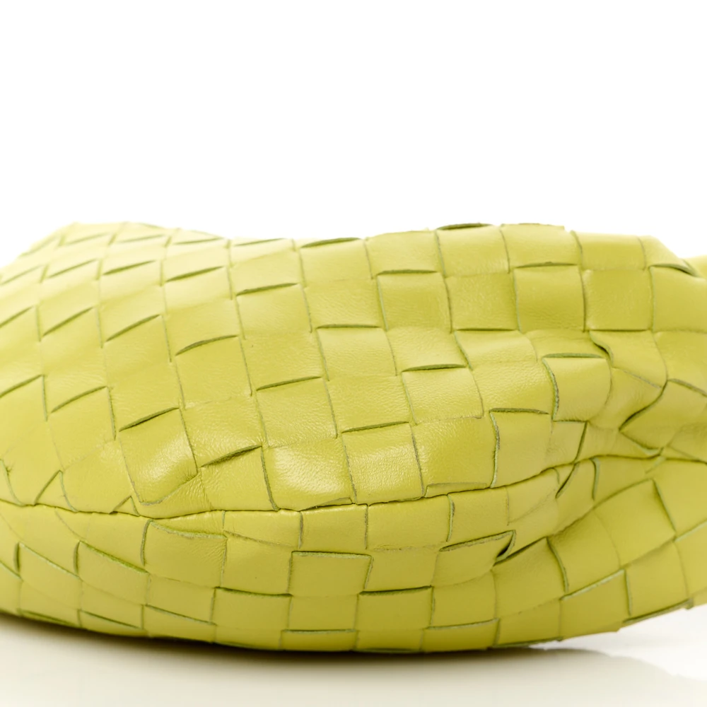 Lushentic Grade Designer Bags: Mini Intrecciato Jodie Kiwi Nappa - Image 5