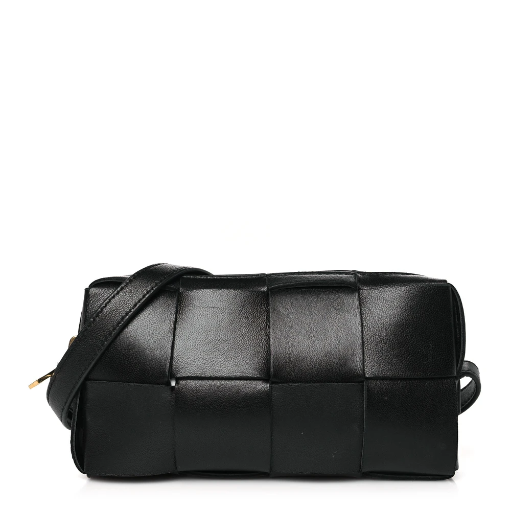 Lushentic Replica Mini Intreccio Cassette Phone Pouch Crossbody Bag