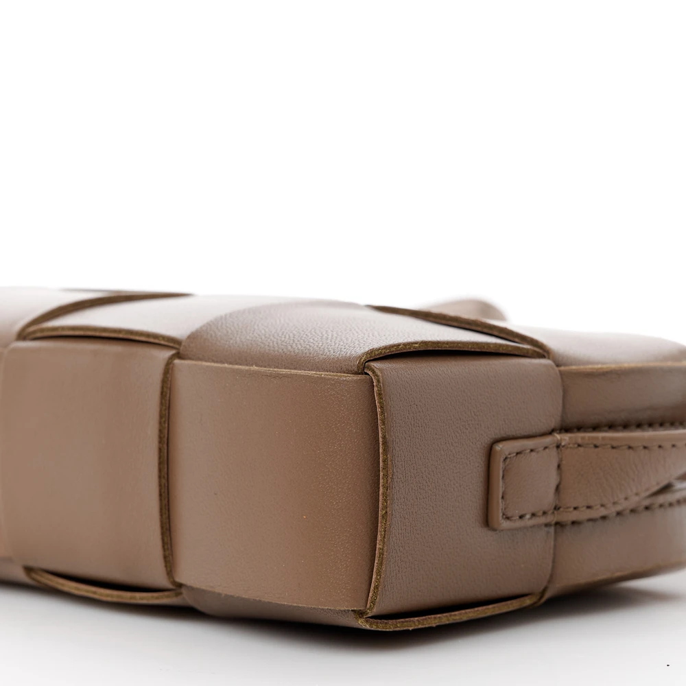 Lushentic Handbags Mini Intreccio Cassette Phone Pouch Crossbody Bag - Image 5