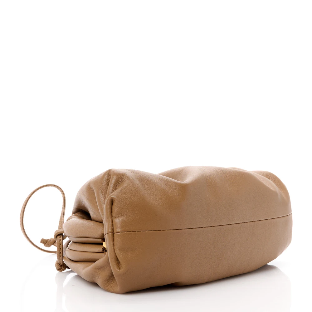 Lushentic Quality Handbags Mini Pouch in Cammello Butter Calfskin - Image 6