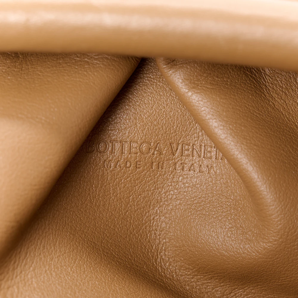 Lushentic Quality Handbags Mini Pouch in Cammello Butter Calfskin - Image 2