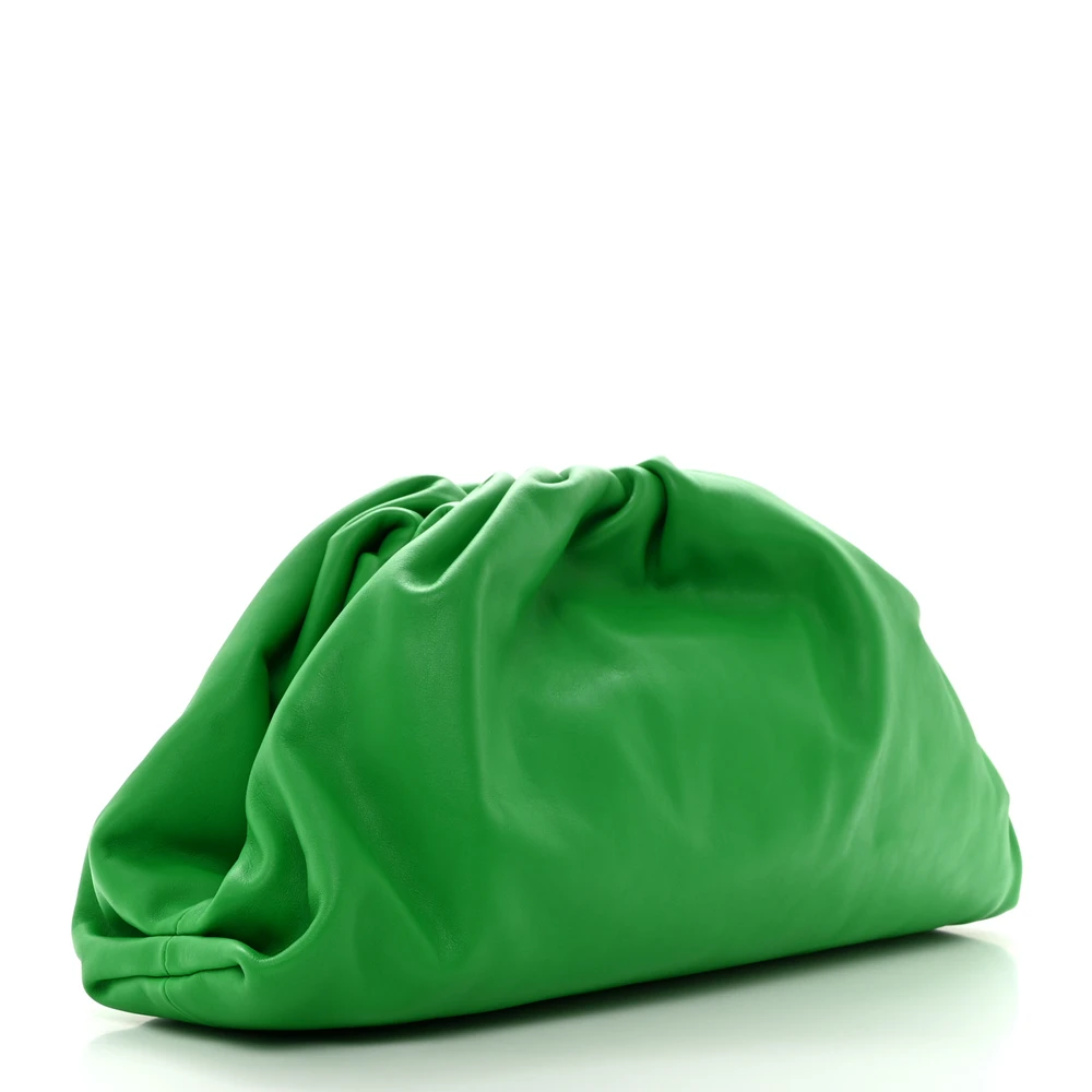 The Lushentic Class Oversized Pouch Clutch in Smooth Butter Calf Leather - Image 3