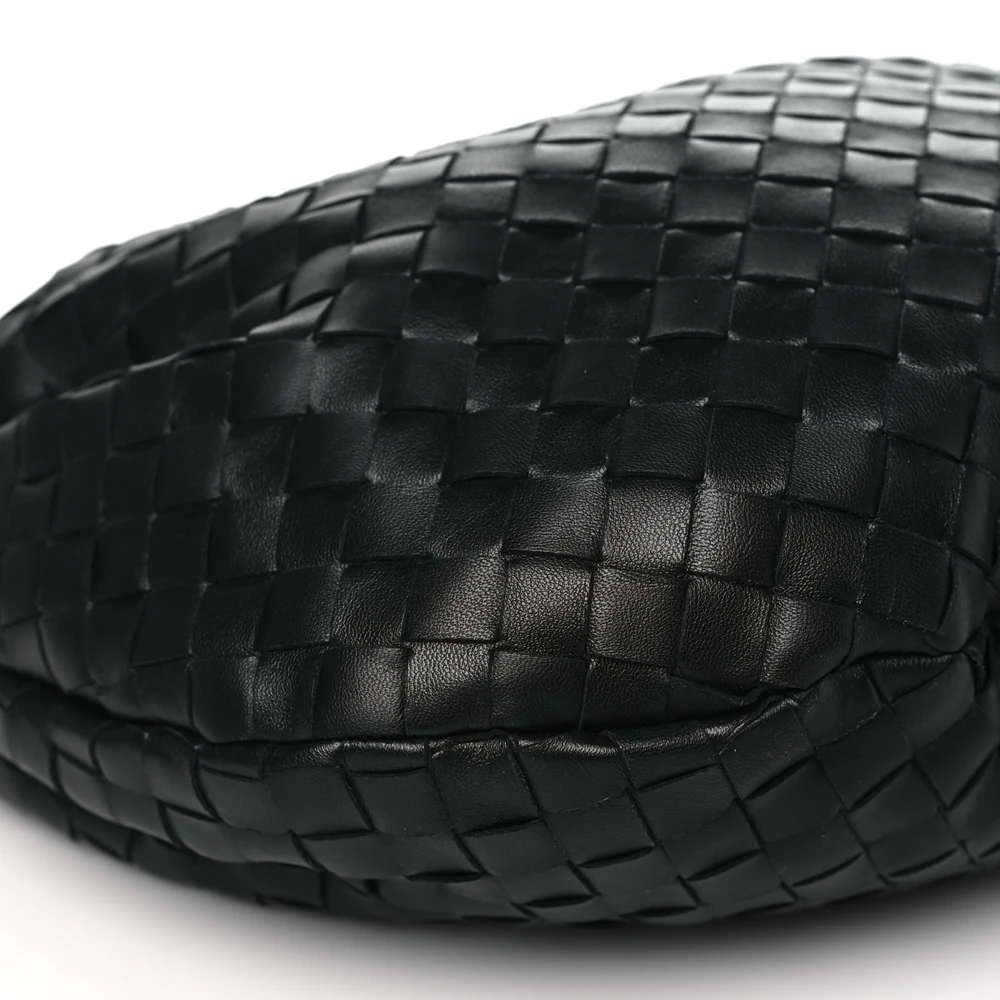 Lushentic Grade Replica Small Intrecciato Jodie Black Nappa Leather - Image 4