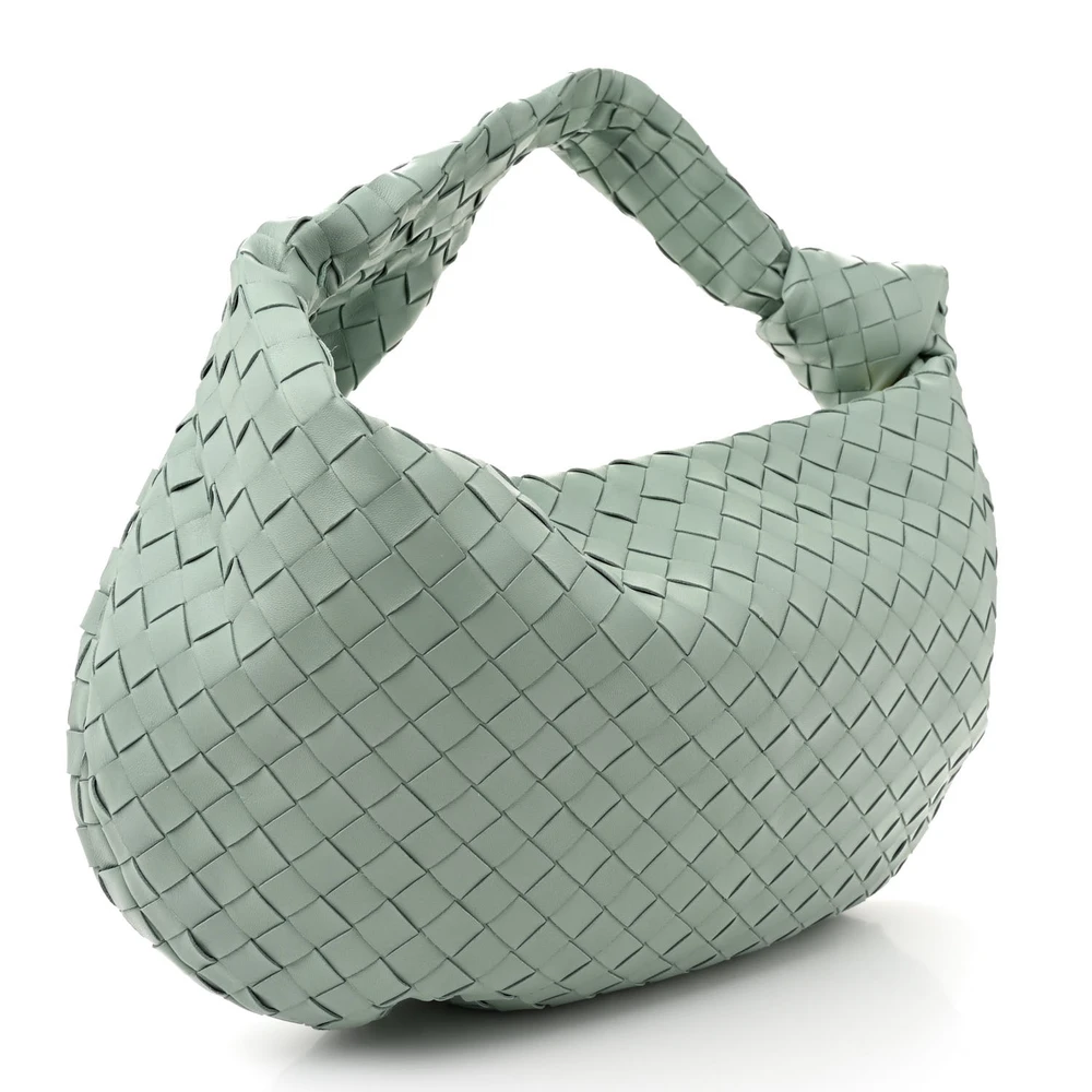 Lushentic Handbag Small Intrecciato Jodie New Sauge Nappa Leather - Image 3