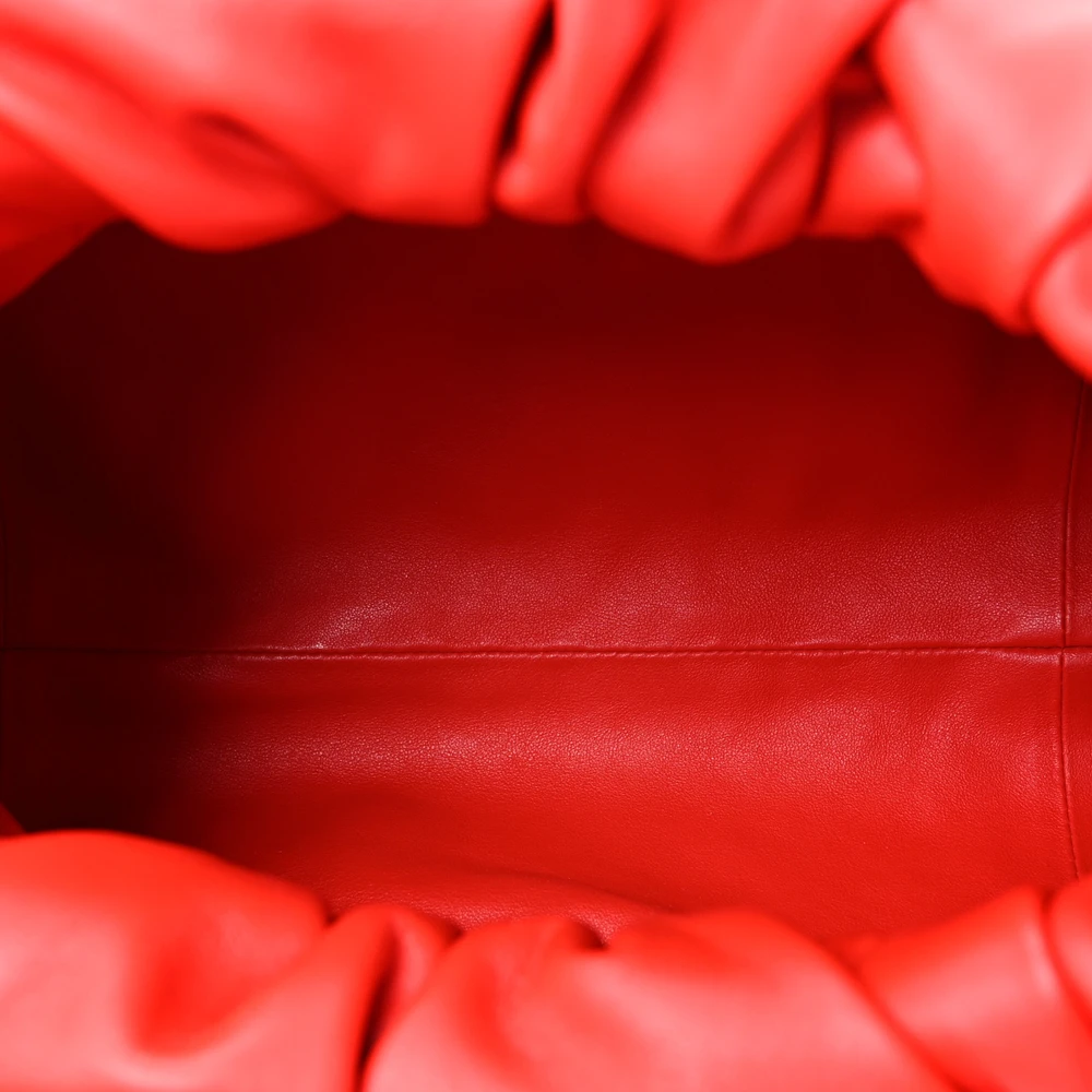 Lushentic Quality Handbags - Small Shoulder Pouch in Red Leather - Image 7