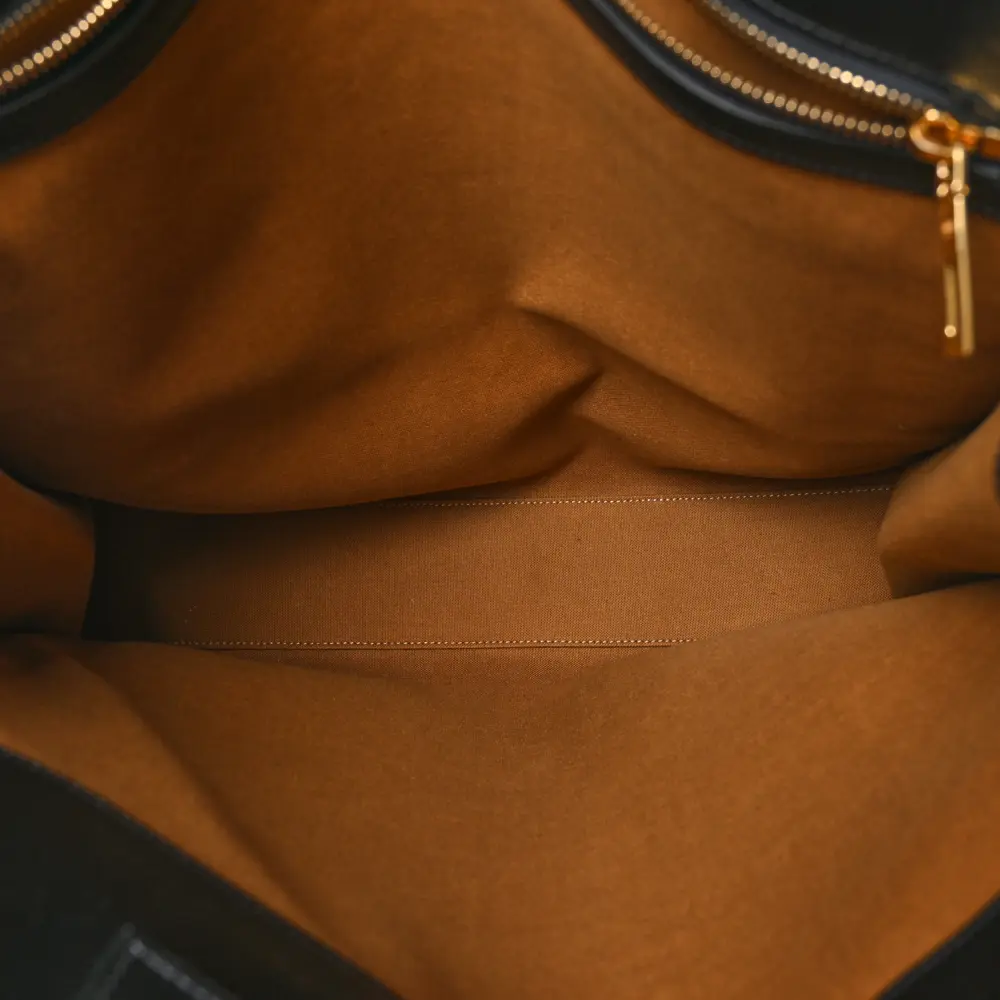 Lushentic Grade Replica Bags – Large Vertical Cabas Black Triomphe - Image 7