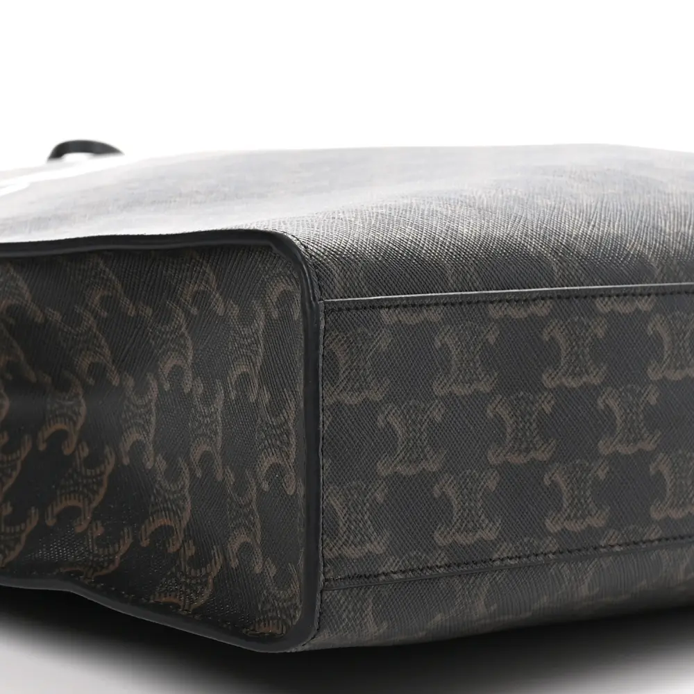 Lushentic Grade Replica Bags – Large Vertical Cabas Black Triomphe - Image 4