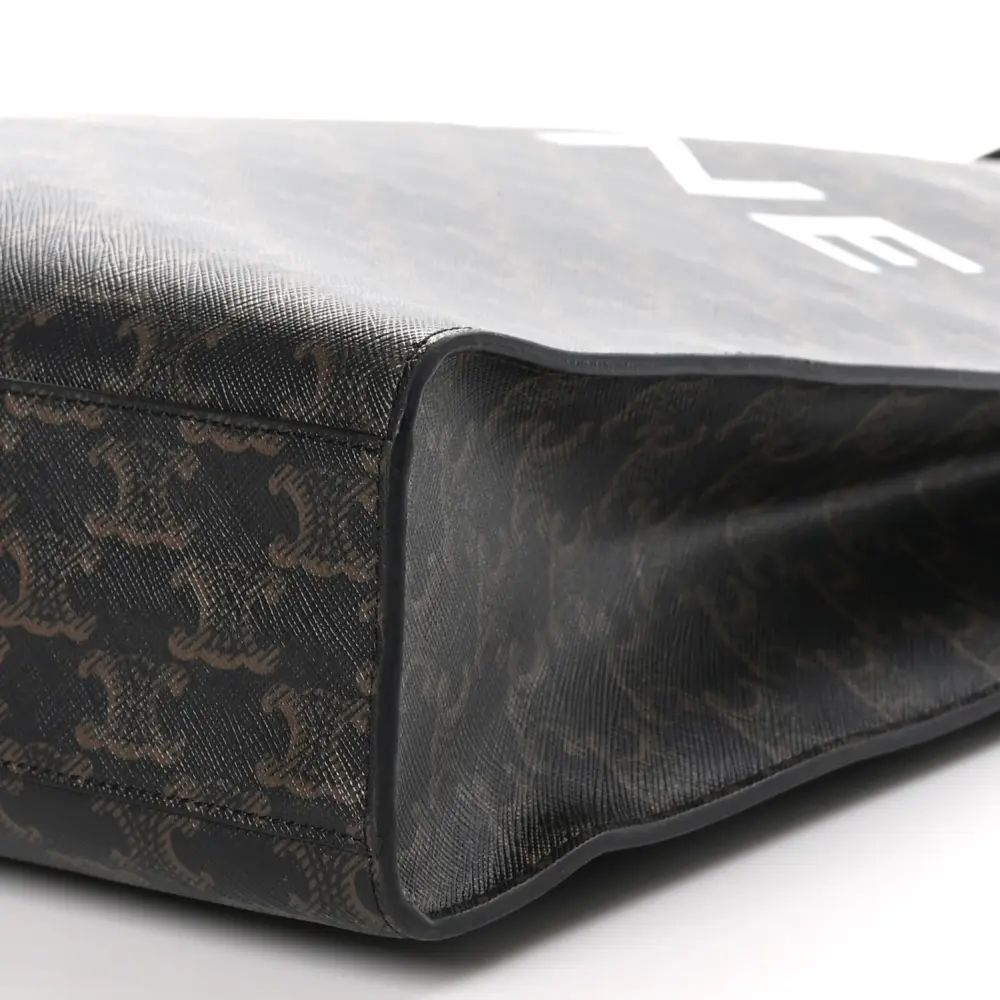 Lushentic Grade Replica Bags – Large Vertical Cabas Black Triomphe - Image 5