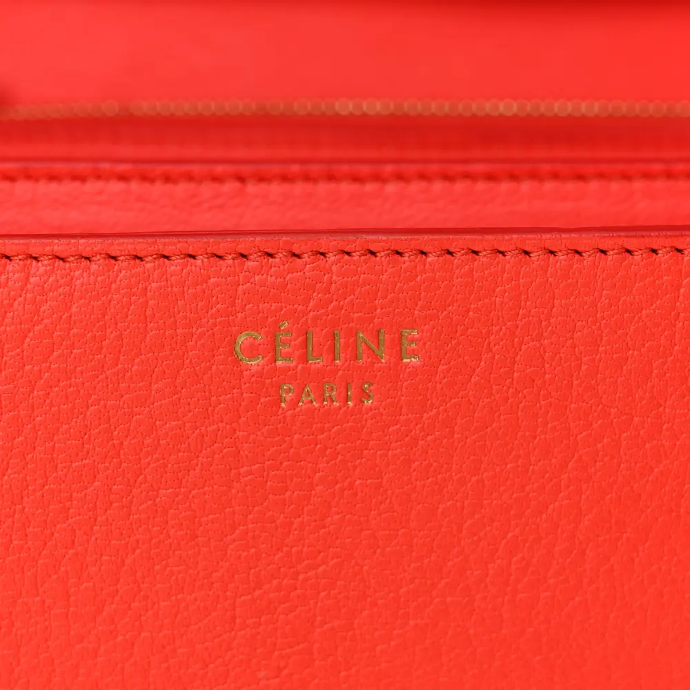 Lushentic Reviews Medium Classic Box Flap Bag in Alizarin Goatskin Leather - Image 2