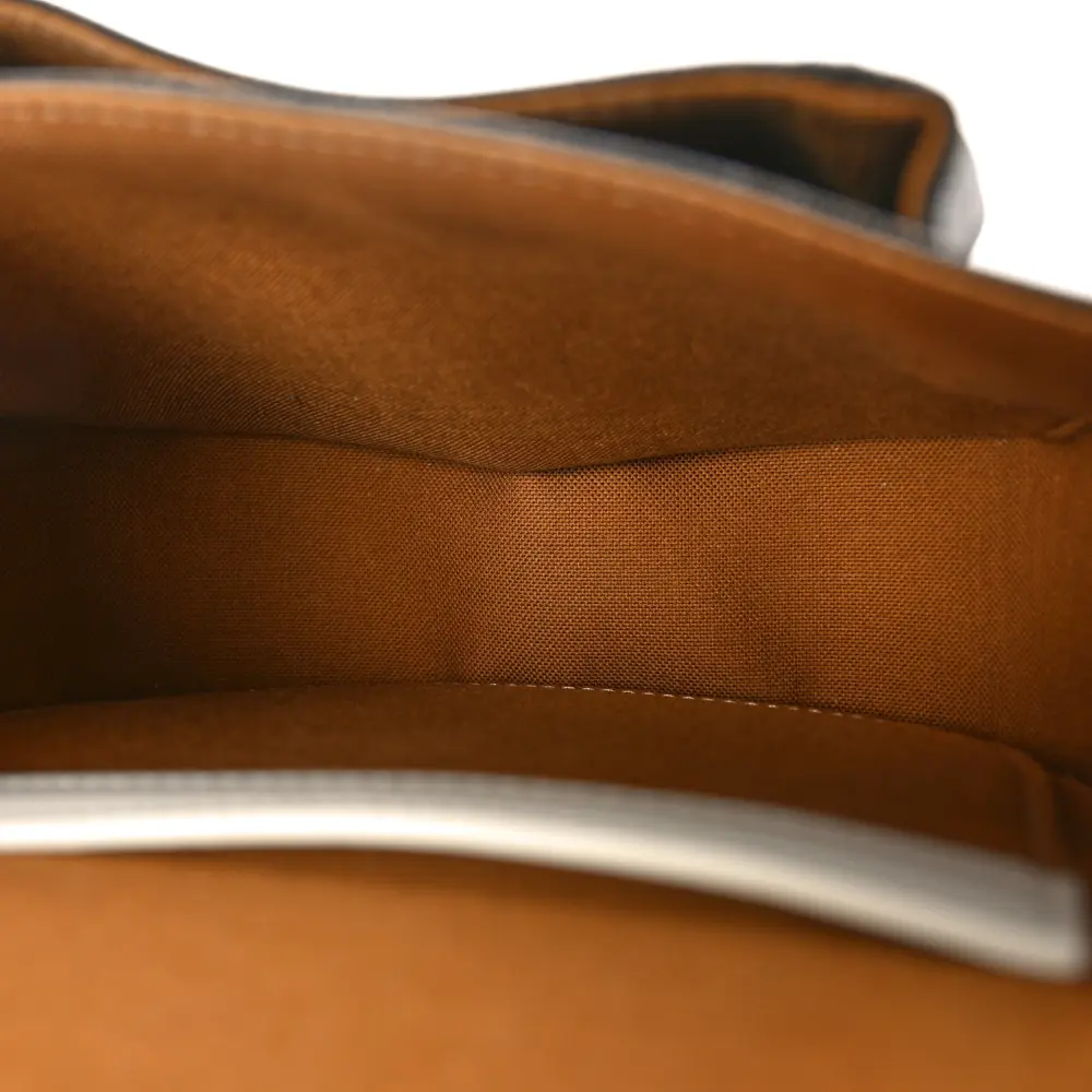 Lushentic Quality Handbags: Medium Folco Bag in White Canvas - Image 7