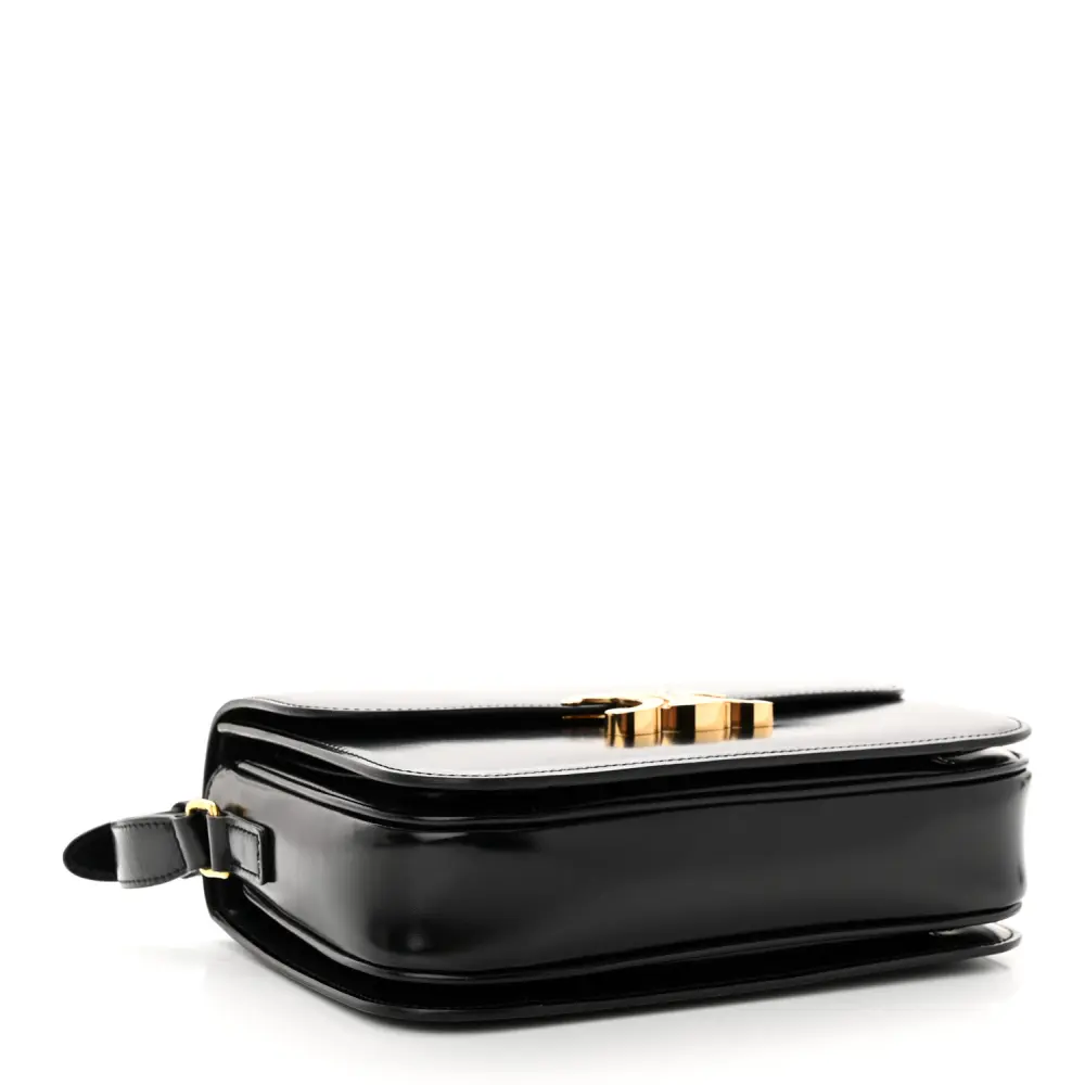 Buy Lushentic Grade Bags Medium Triomphe Black Shiny Calfskin - Image 6