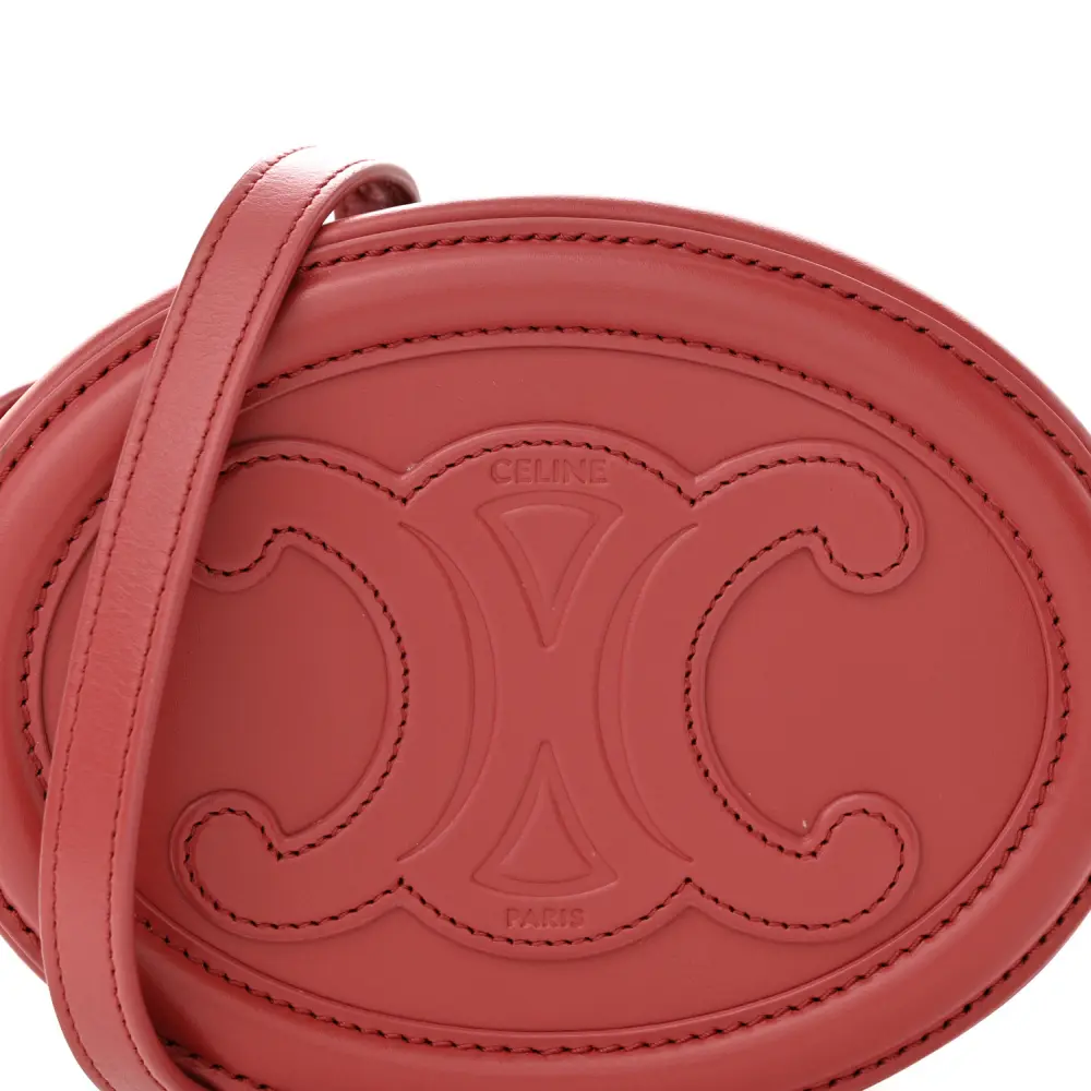 Lushentic Bags Small Cuir Triomphe Oval Purse Crossbody Review - Image 7