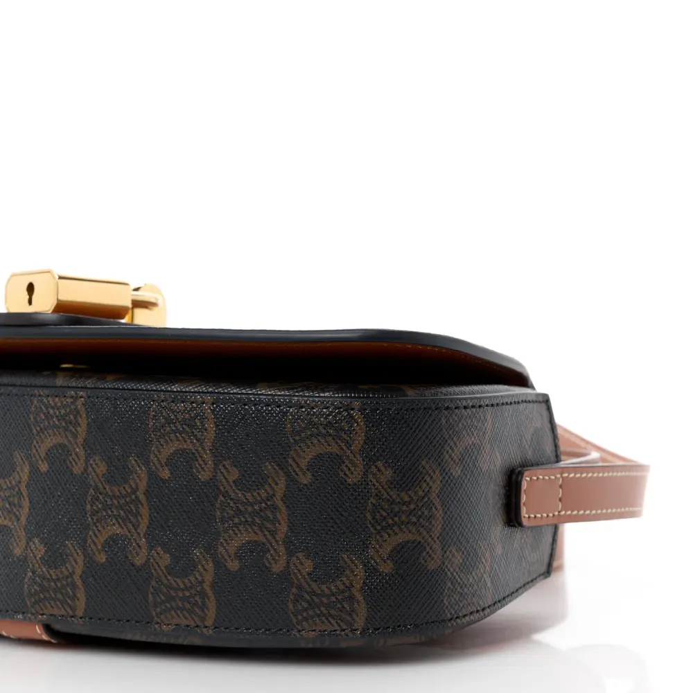 Buy Lushentic Grade Bags - Small Tabou Clutch in Tan Triomphe Design - Image 5