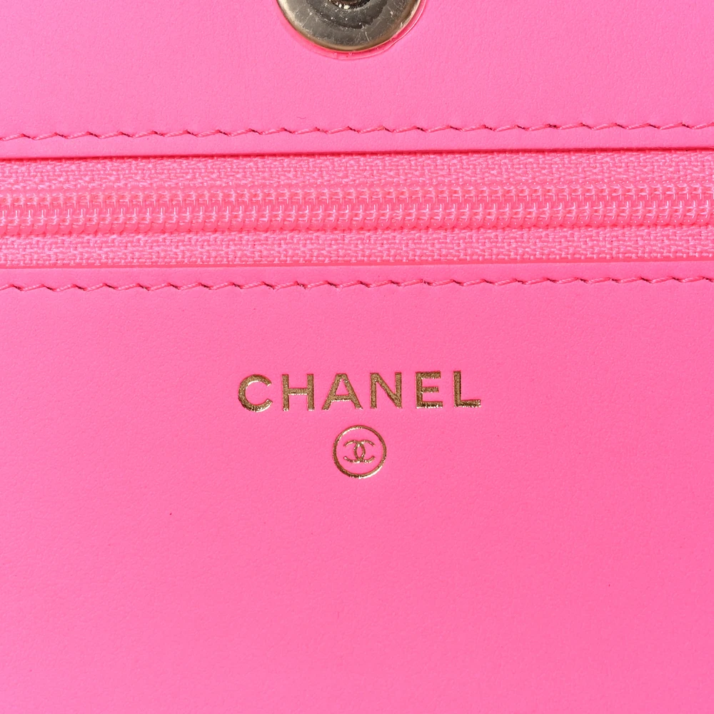 Lushentic Grade Replicas Boy Wallet on Chain WOC - Small Rose Pink - Image 2