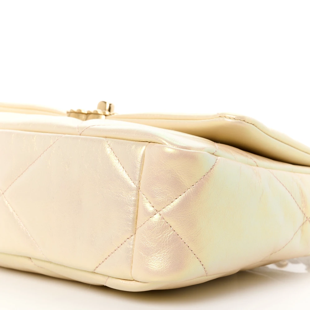 Lushentic Grade Bags: Chanel 19 Maxi Pink Quilted Lambskin Flap - Image 5