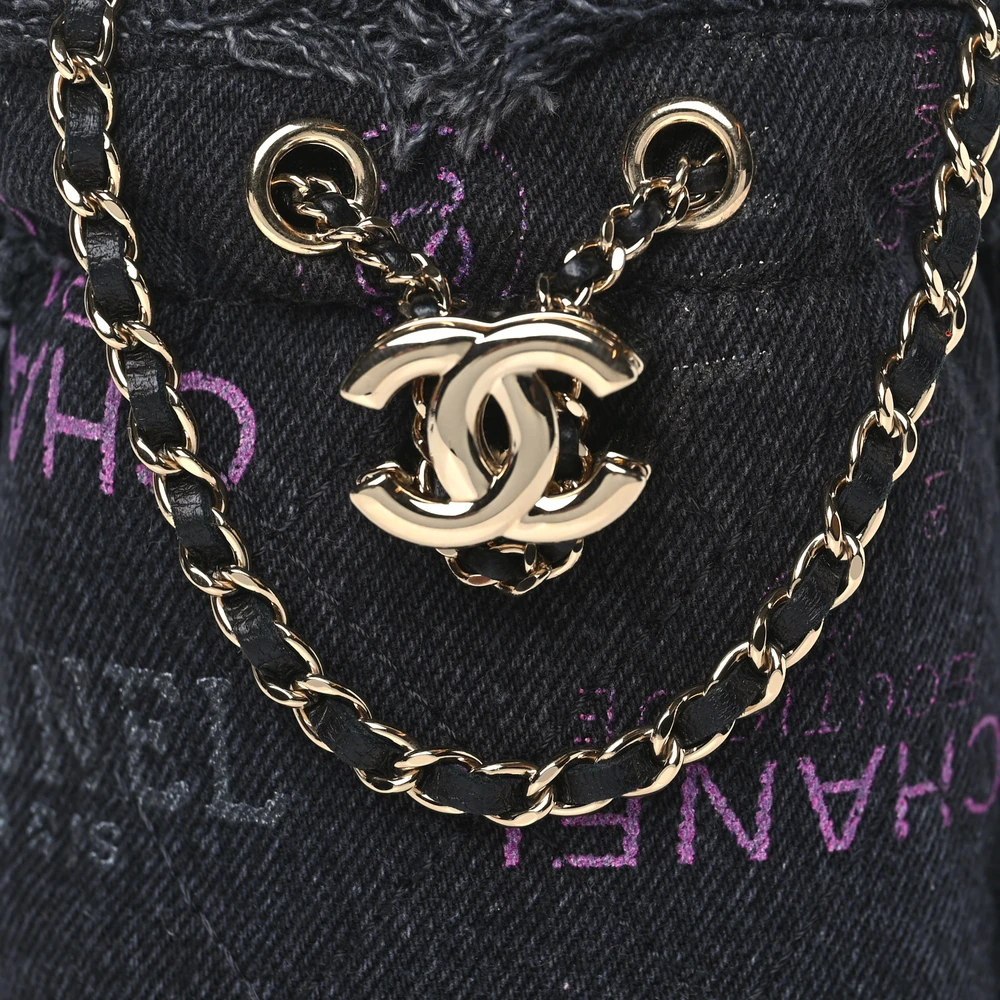 Lushentic Replicas Mood Mini Bucket Bag with Chain . - Image 7