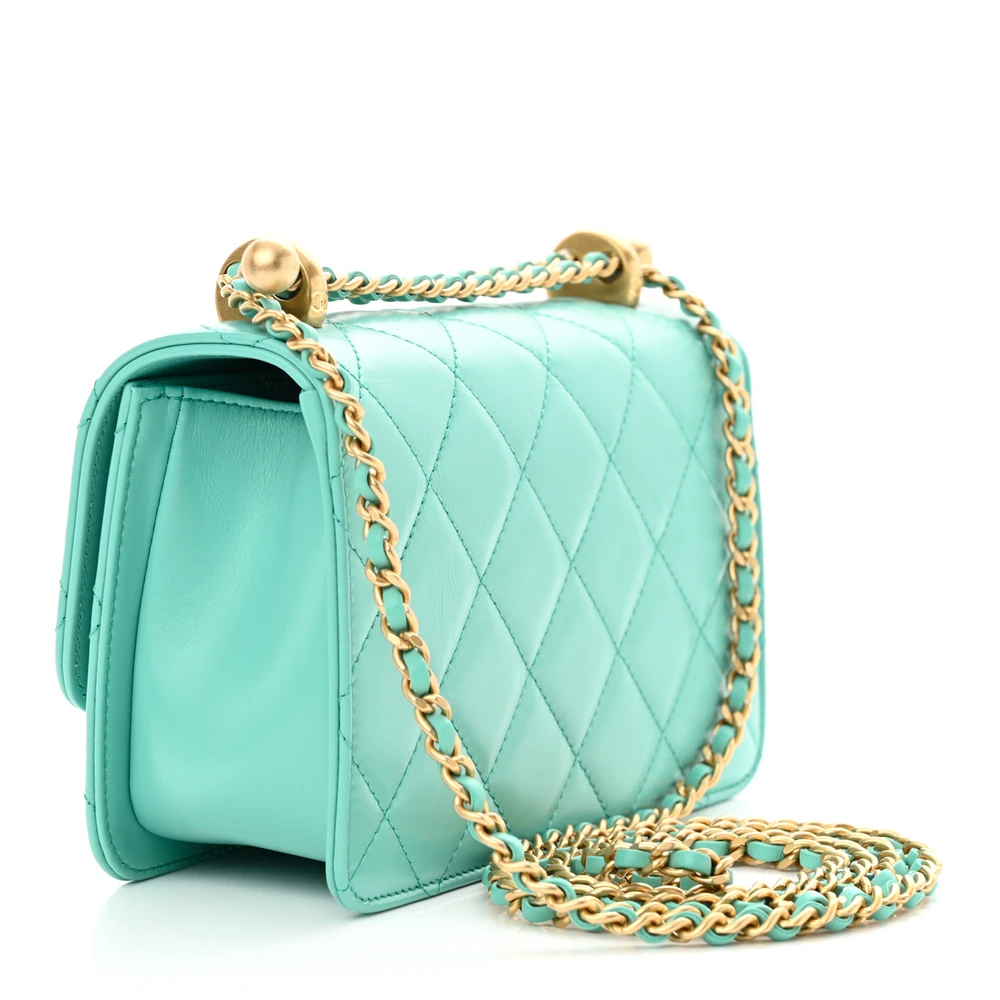 Lushentic Bags Review: Perfect Fit Flap Mini in Turquoise - Image 3