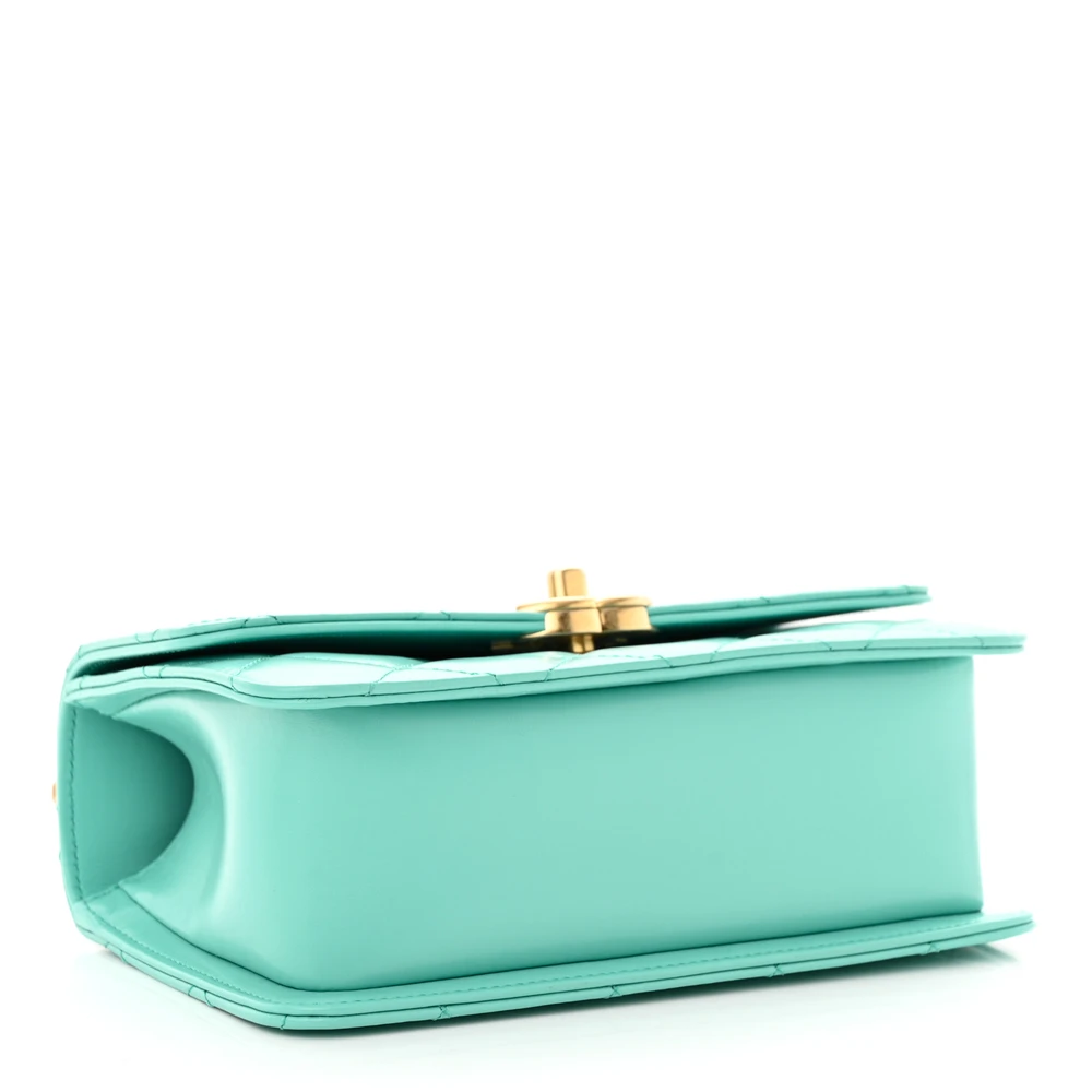 Lushentic Bags Review: Perfect Fit Flap Mini in Turquoise - Image 6