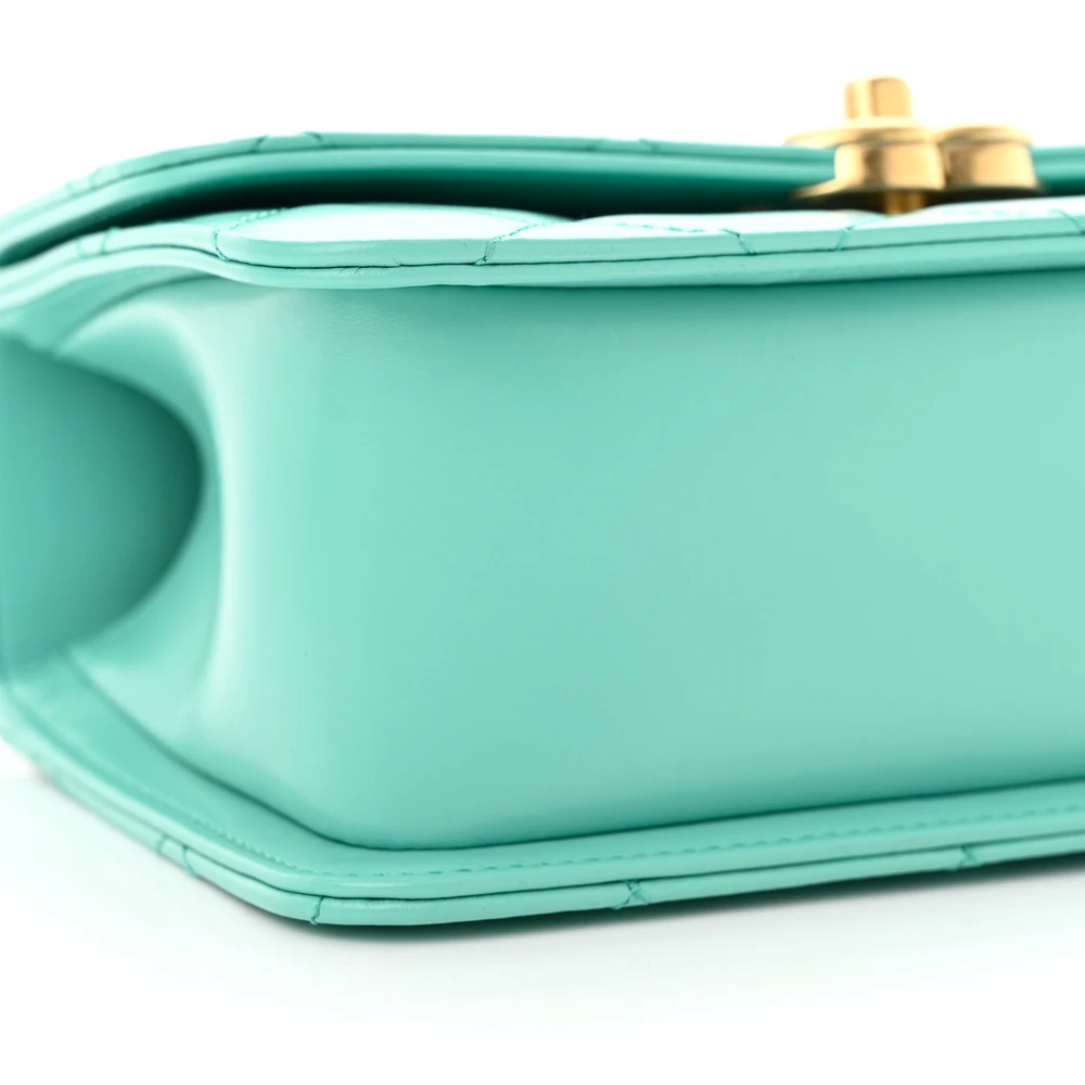 Lushentic Bags Review: Perfect Fit Flap Mini in Turquoise - Image 4