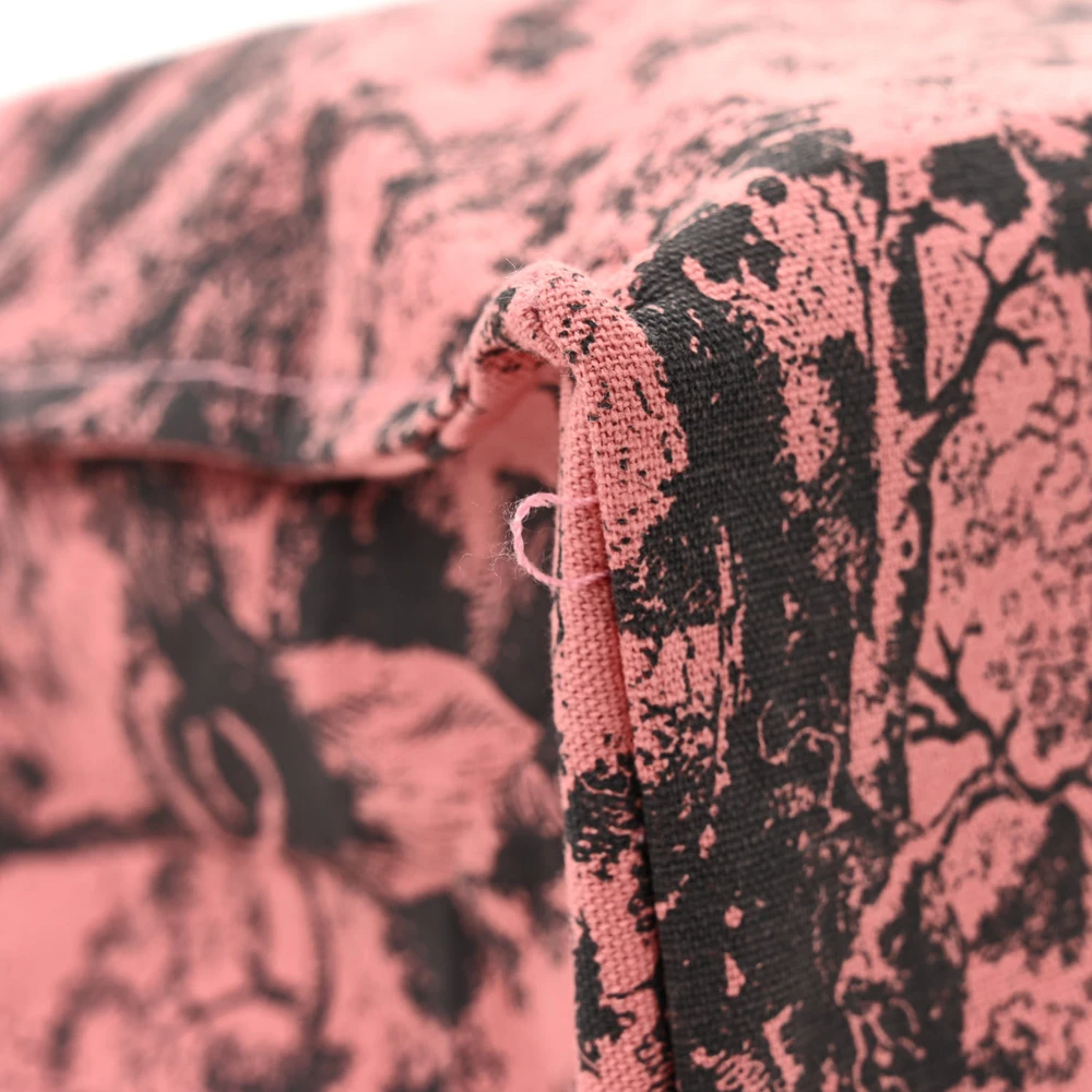 Lushentic Grade Designer Bags – Medium Dioriviera Tote Pink Grey Canvas - Designer Inspired Luxury Bag