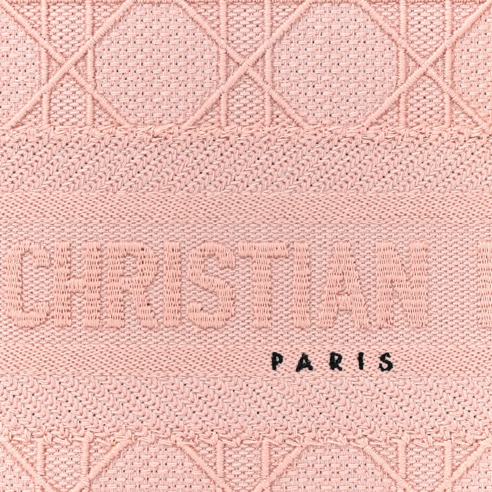 Lushentic Replica Medium Lady D-Lite in Bois de Rose Canvas - Premium Alternative Bag