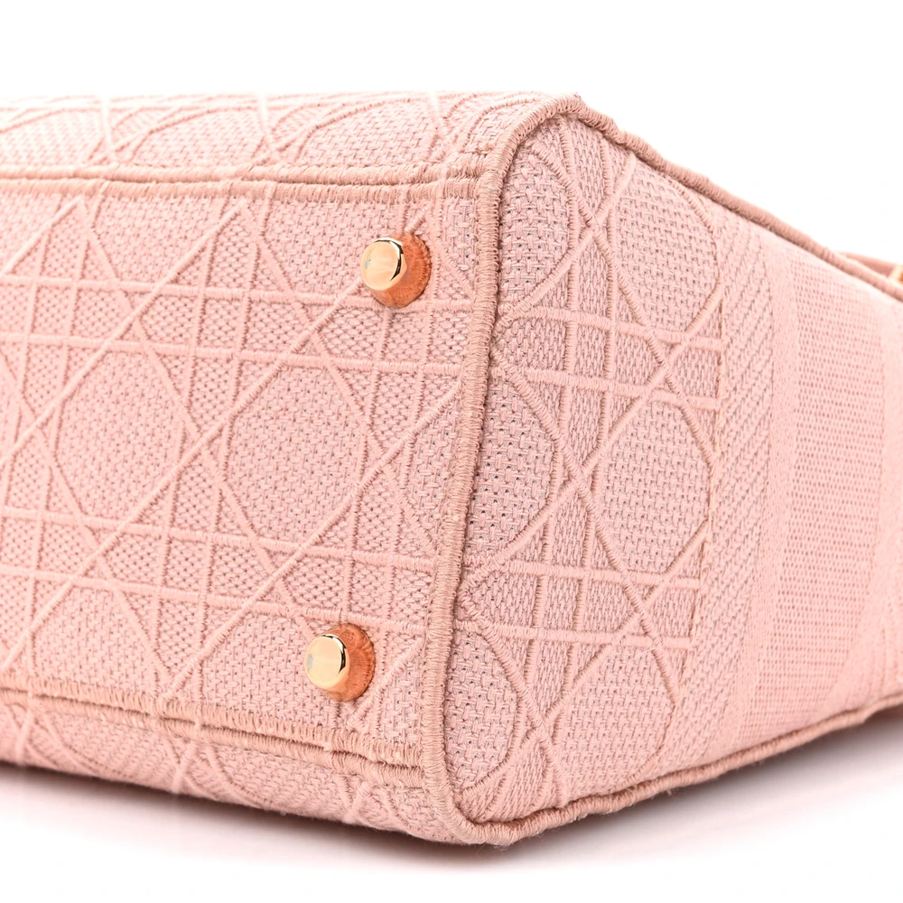 Lushentic Replica Medium Lady D-Lite in Bois de Rose Canvas - Image 5