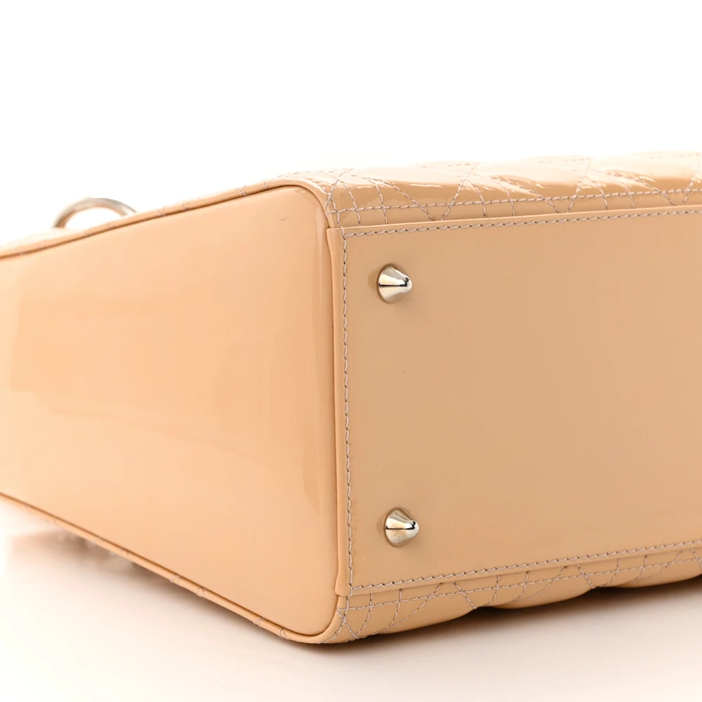 Lushentic Grade Bags – Medium Lady Dior Rose Clair Patent Leather - Premium Alternative Bag