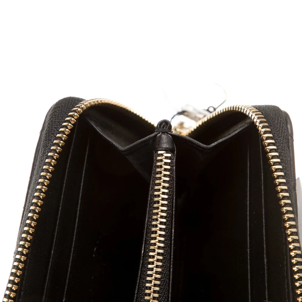 Lushentic Bags Review: Medium Lady Dior Zip Compact Wallet Black Calfskin Leather Gold Hardware - Image 3