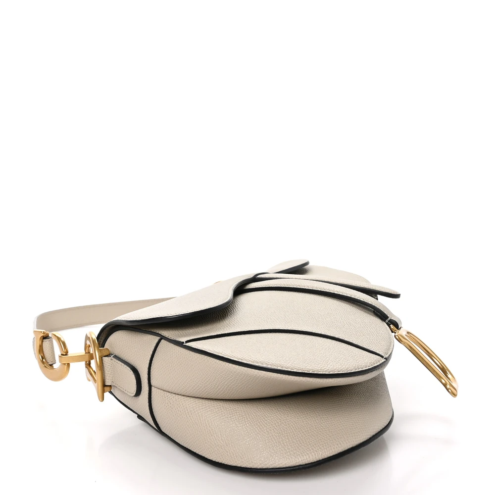 Lushentic Grade Replica Bags - Medium Saddle Bag in Calfskin Leather - Image 6